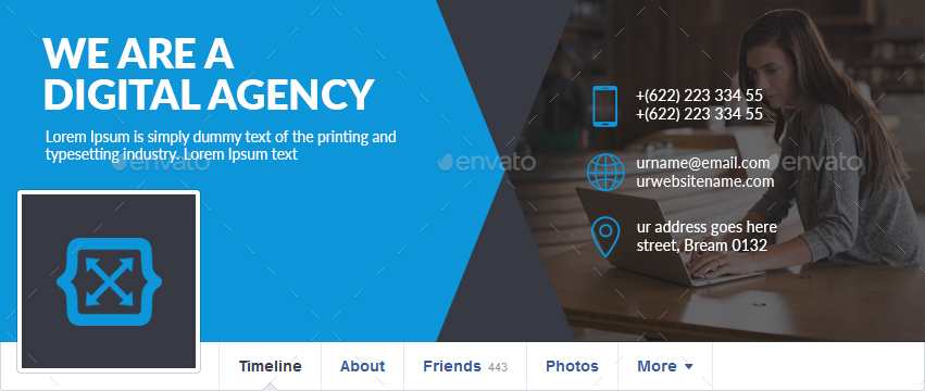 professional facebook timeline cover by uxcred graphicriver professional cover photo